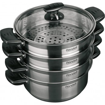 Пароварка с крышкой RONDELL X-TRA 26 см 13,6 л RDS-383 Пароварка с крышкой RONDELL X-TRA 26 см 13,6 л RDS-383